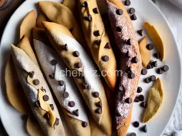 Cannoli with Chocolate Chips