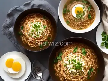 Capellini en Brodo