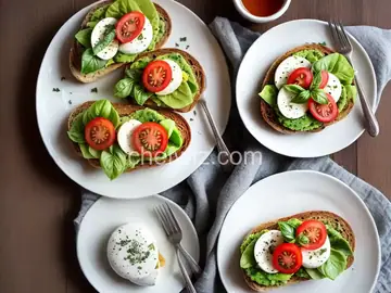 Caprese Avocado Toast