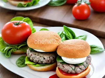Caprese Burgers