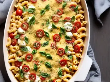 Caprese Mac and Cheese