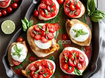 Caprese Stuffed Chicken