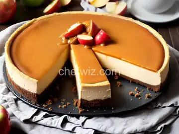 Caramel Apple Cheesecake