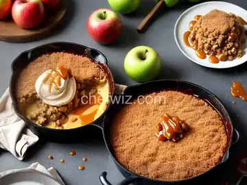 Caramel Apple Crumble