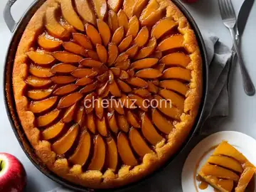 Caramel Apple Upside-Down Cake