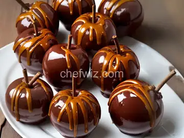 Caramel, Chocolate and Candy Apples