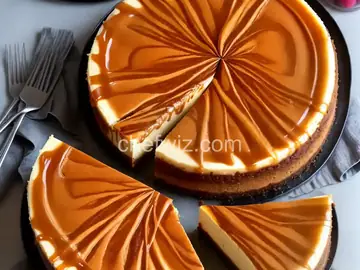 Caramel Swirl Cheesecake