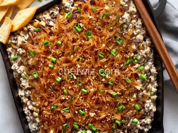 Caramelized Onion and Shallot Dip