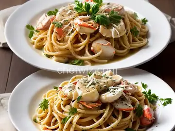 Carbonara with Crab