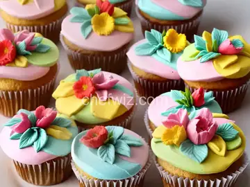 Carlee's Celebrate Spring Cupcakes