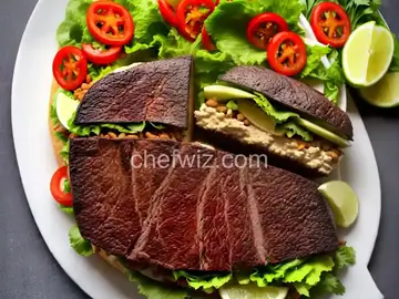 Carne Asada Torta (Poc Chuc Torta)