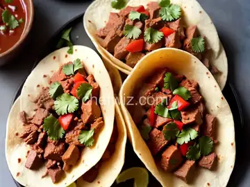 Carne Guisada Tacos