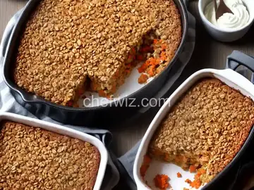 Carrot Cake Baked Oatmeal