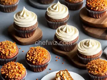 Carrot Cake Cupcakes with Cream Cheese Frosting