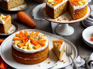 Carrot and Pineapple Cake
