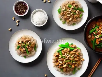 Cashew Chicken with Water Chestnuts