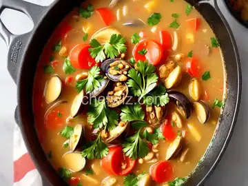 Cast Iron Clam Chowder