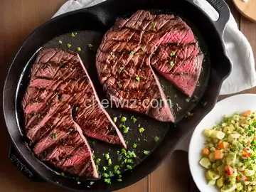 Cast-Iron Skillet Steak