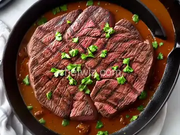 Cast Iron Skillet Top Sirloin Steak
