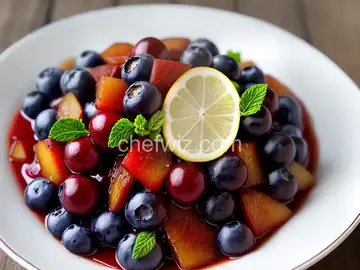Catherine's Pickled Blueberries