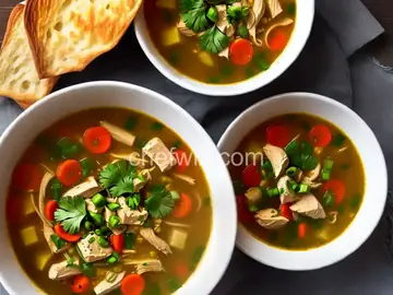 Catherine's Spicy Chicken Soup