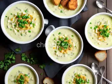 Cauliflower Clam Chowder