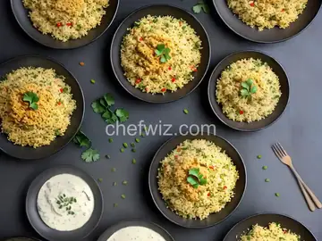 Cauliflower Rice (Biryani-Style)