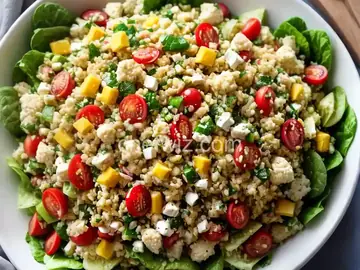 Cauliflower Rice Chopped Salad