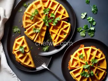 Cauliflower Waffles