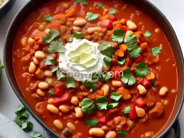 Cauliflower and Bean Chili
