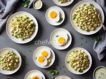 Cauliflower and Egg Salad
