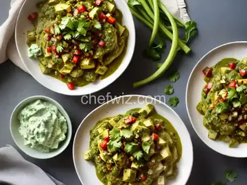 Celery Root Steaks with Tomatillo Salsa Verde