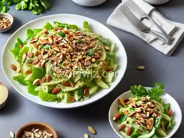 Celery Salad with Dates, Almonds, and Parmesan