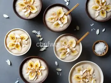 Chè Chuối (Vietnamese Banana, Tapioca, and Coconut Milk Dessert)