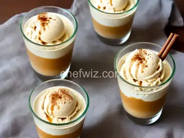 Chai Affogato (with Honey-Sweetened Coconut Milk Ice Cream)