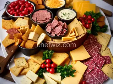 Charcuterie and Cheese Fondue