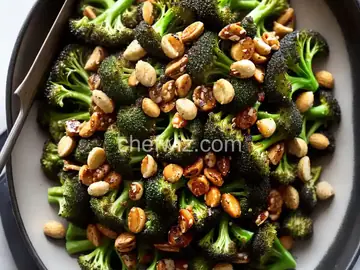 Charred Broccoli With Manchego, Hazelnuts, and Honey Recipe