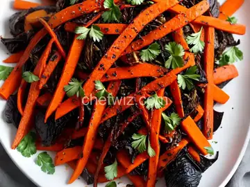 Charred Cabbage and Carrots