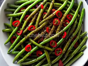 Charred Green Beans