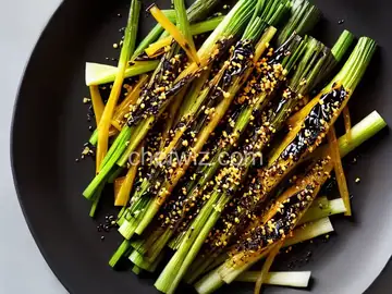 Charred Leeks With Honey and Vinegar