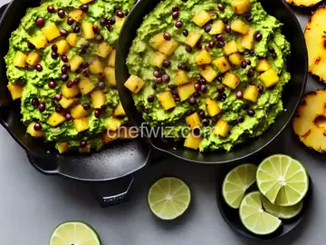 Charred Pineapple Guacamole