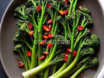 Charred Spicy Broccolini