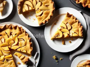 Cheddar Pear Pie
