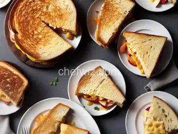 Cheddar and Apple Grilled Cheese