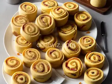 Cheddar and Bacon Pinwheels