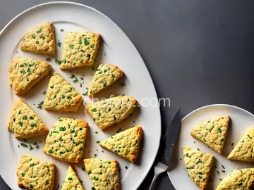 Cheddar and Chive Scones