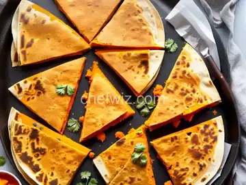 Cheese-Free Sweet Potato Quesadillas Recipe