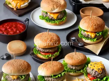 Cheese Stuffed Burgers