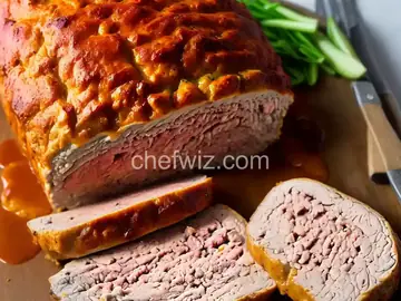 Cheese-Stuffed Turkey Meat Loaf