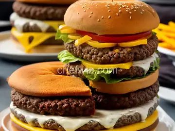 Cheeseburger Cake